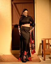 Cotton Rosy Lehenga Set