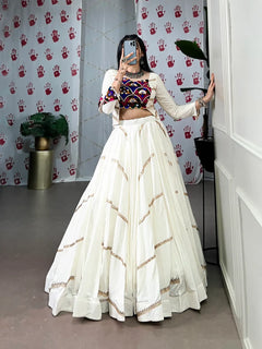 Aarohi Gamthi Mirror Festive Chaniya Choli