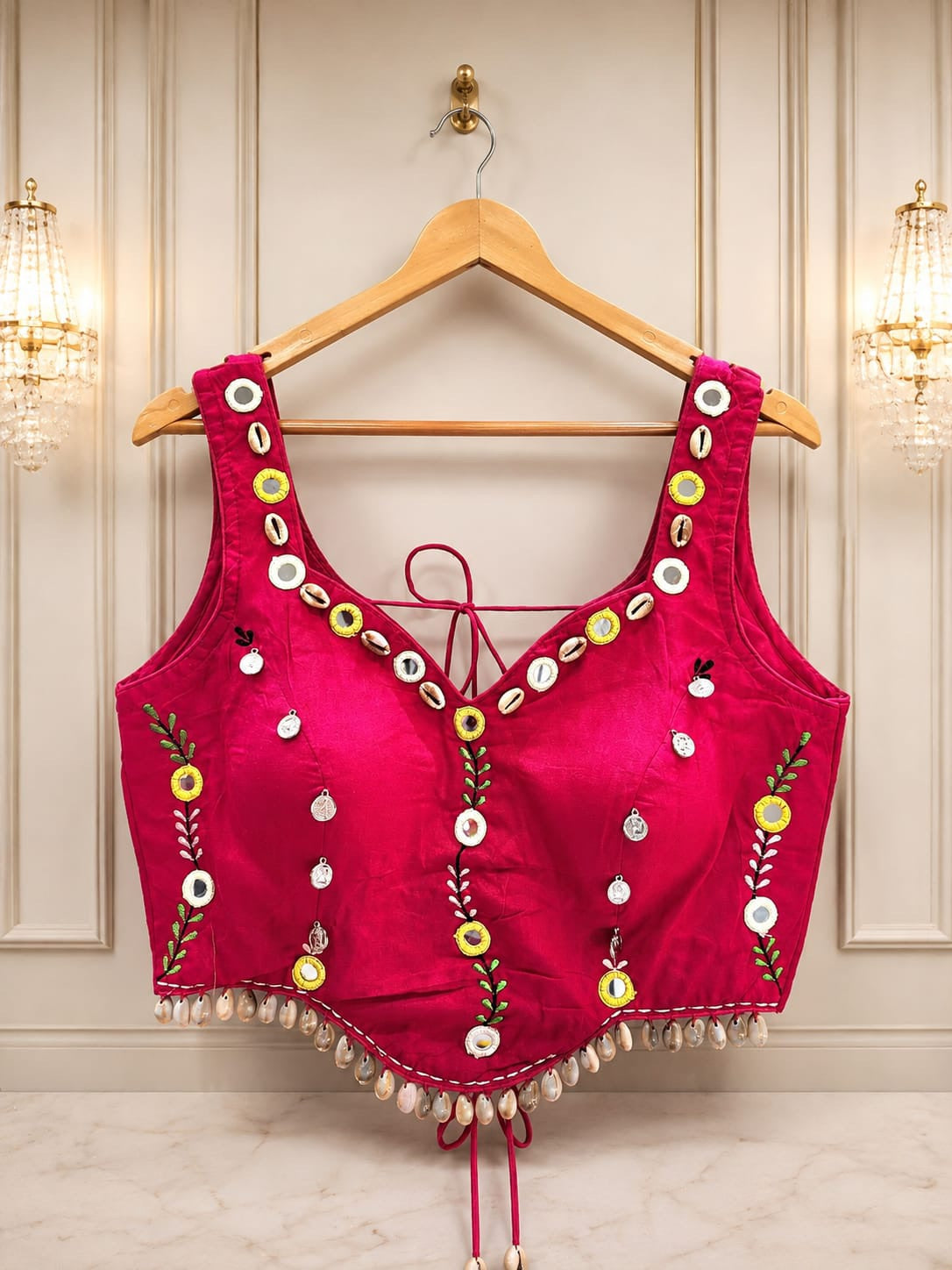 Navratri Rajwada Garba Corset Blouse