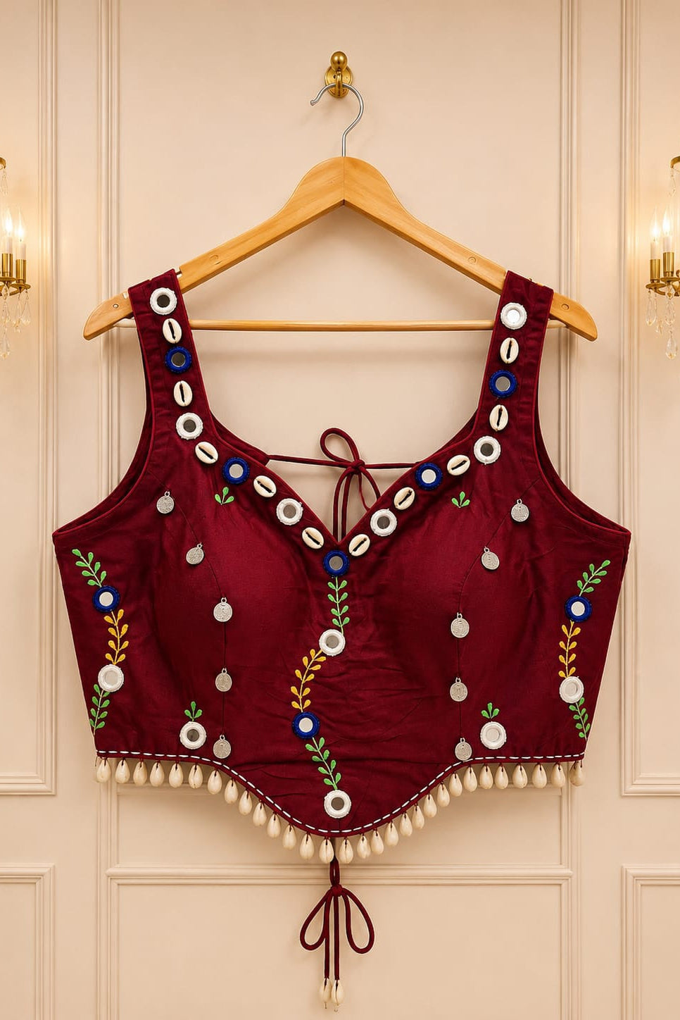 Navratri Rajwada Garba Corset Blouse
