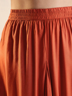Kesari Noor Heritage Embroidered Kurta & Dhoti Pants Ensemble