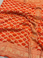 Banarasi Khaddi Georgette Saree