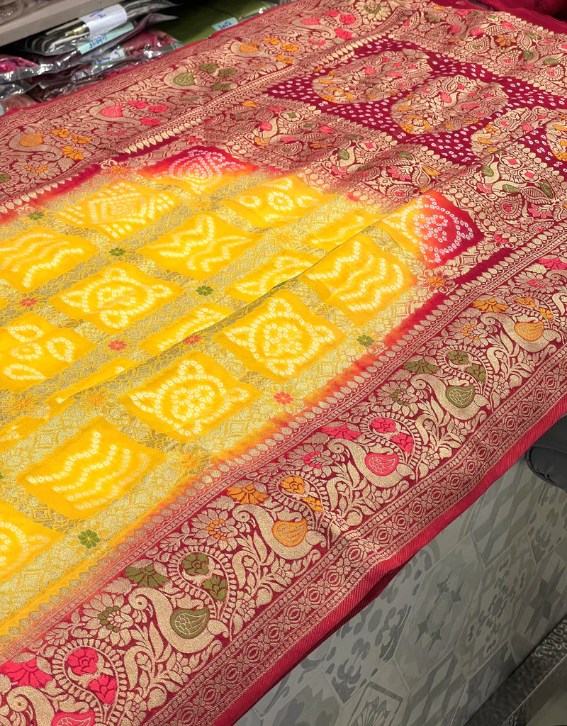 Wedding Gharchola saree