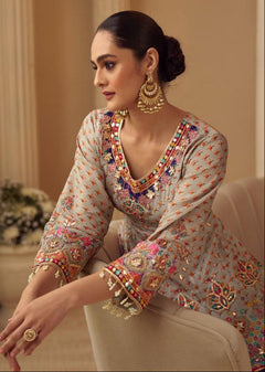Royal Crepe Silk Handwork Suit Collection