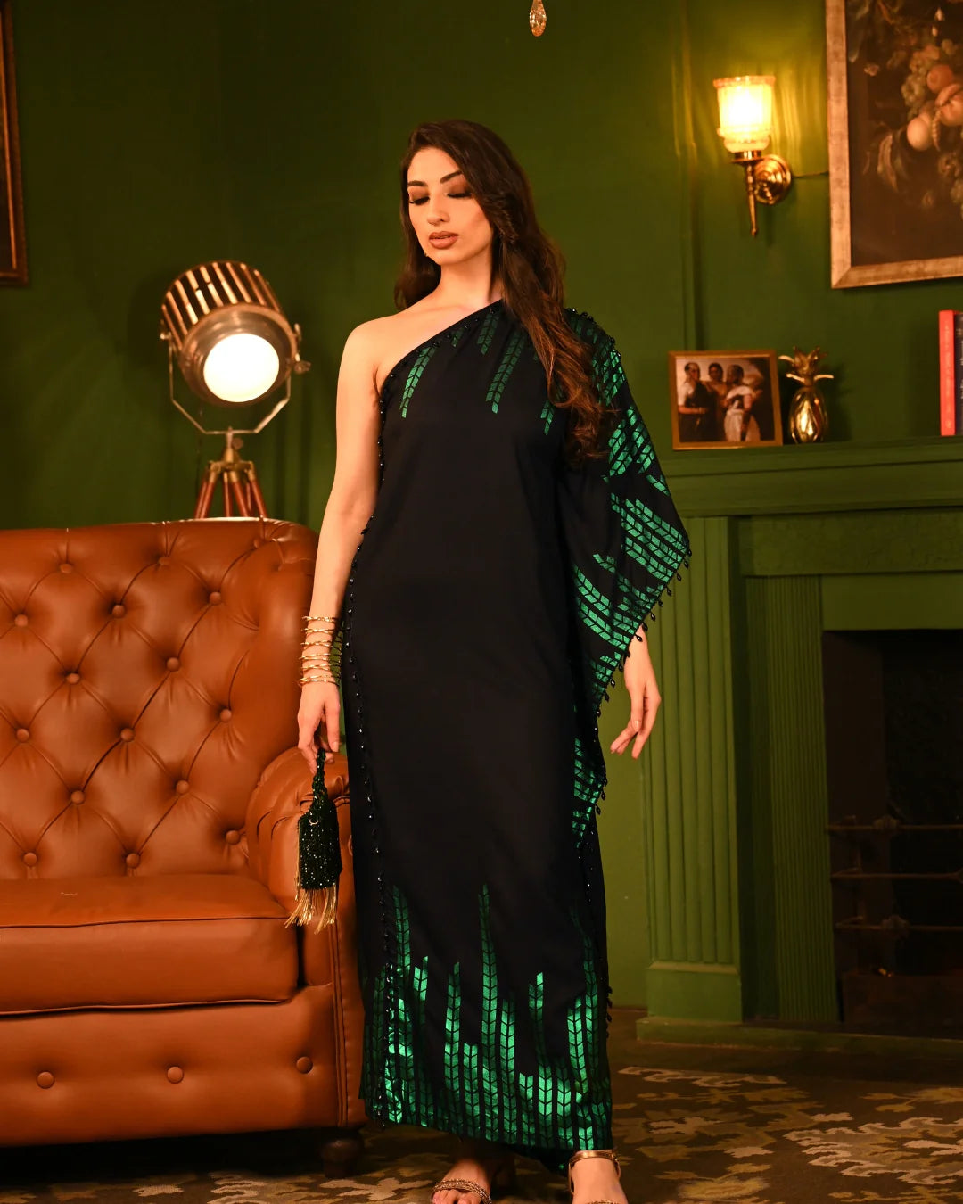 Soft rayon kaftan