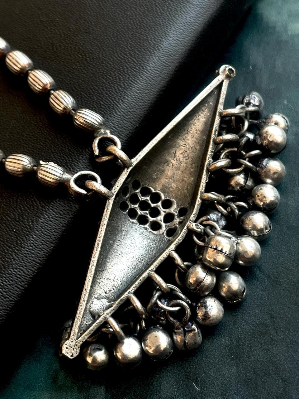 Antique Oxidized Choker Set