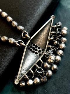 Antique Oxidized Choker Set