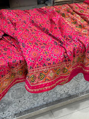 Handwoven Patola Embroidery saree
