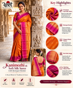 Kanimozhi Soft Silk Saree