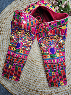 Navratri Rangrez Rasiya Mirror Work Blouse