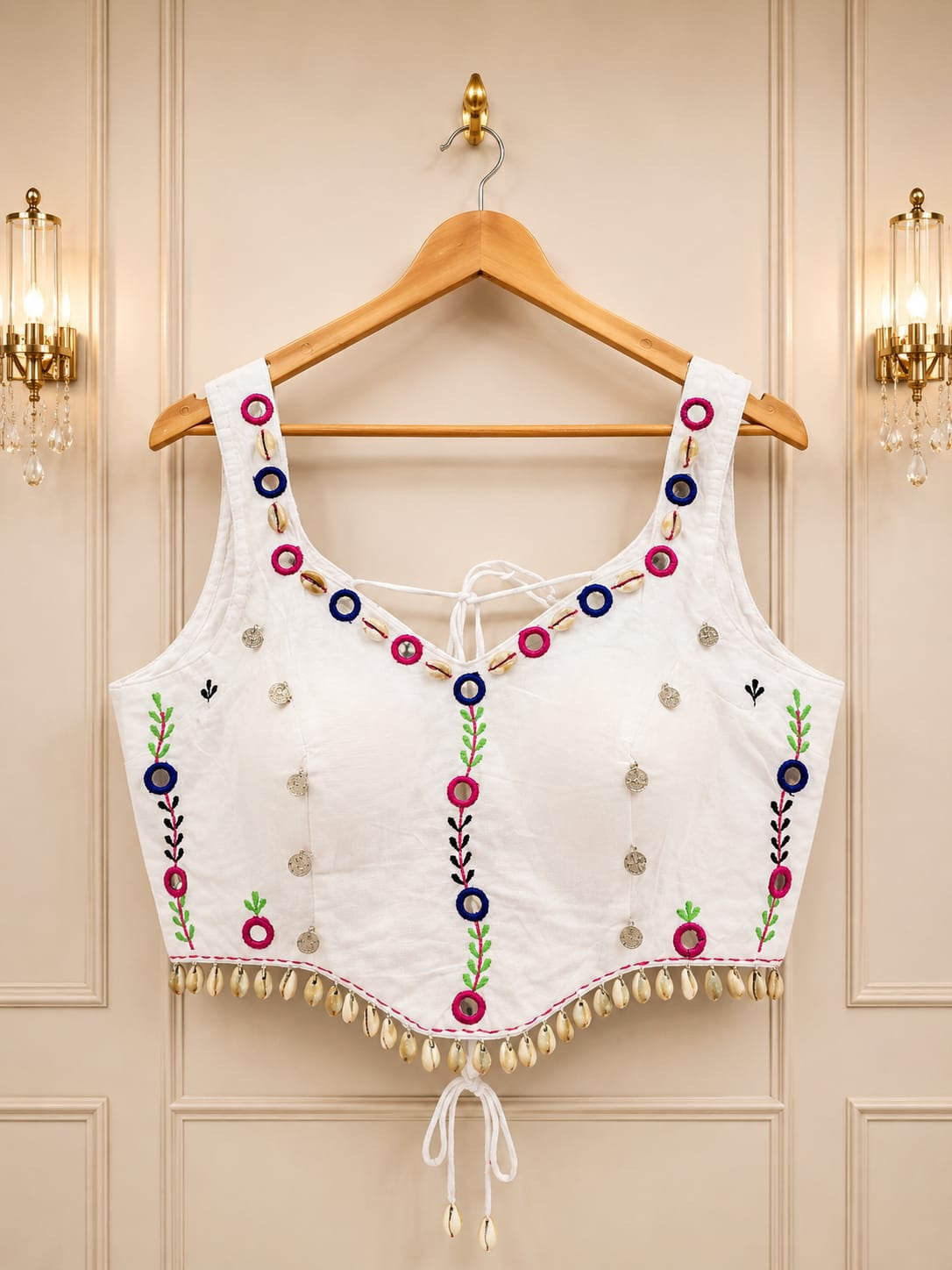 Navratri Rajwada Garba Corset Blouse