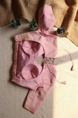 Light Pink Tissue Padded Blouse