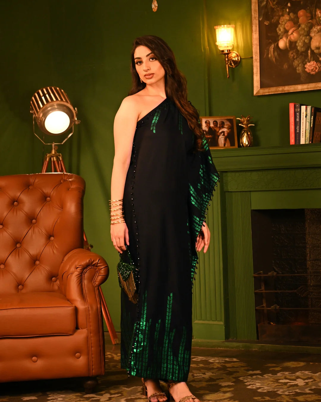 Side slit dress