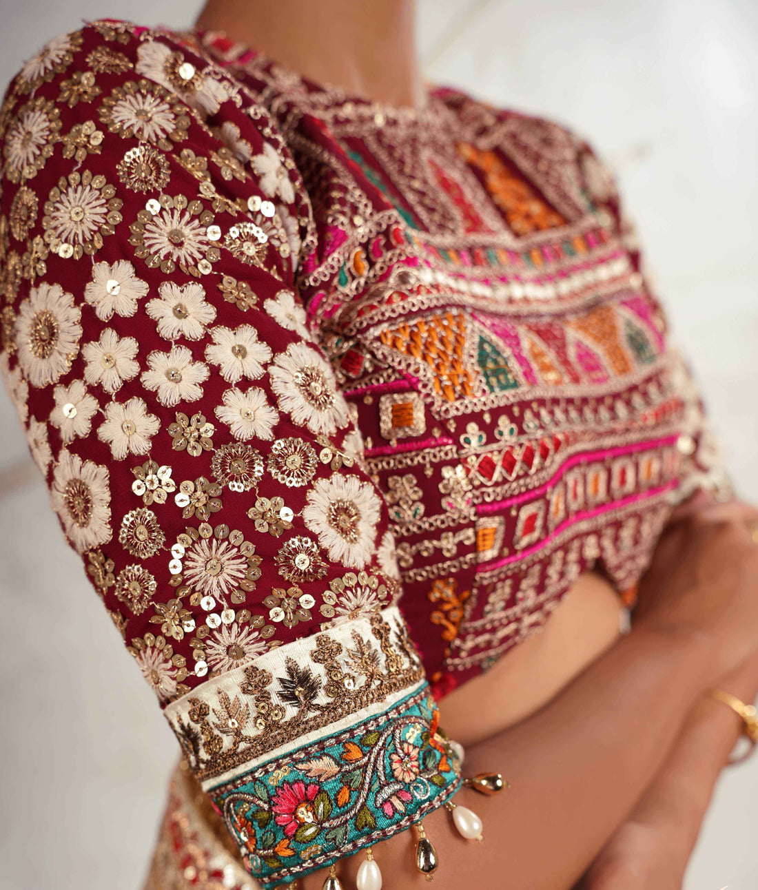 Handcrafted blouse