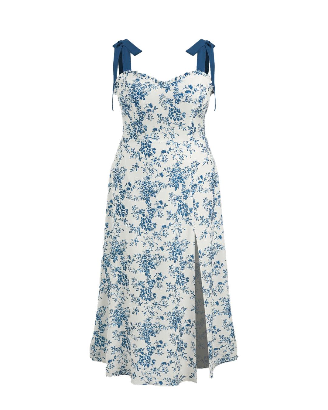Knotted waist dress