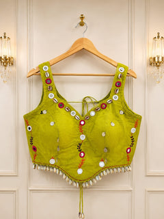 Navratri Rajwada Garba Corset Blouse