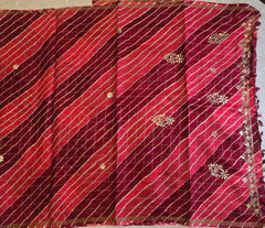 Rangrez Banarasi Doria Gotapatti Saree
