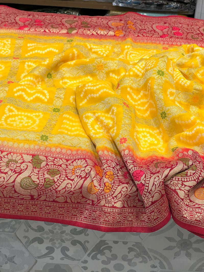 Indian bridal saree