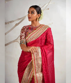 Dry clean saree and blouse