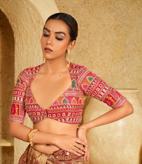 Blouse for sarees and lehengas