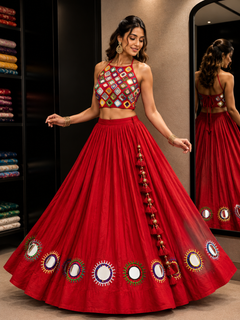 Premium Shisha Work Sleeveless Halter Blouse