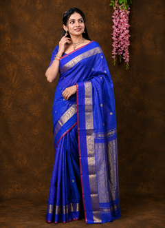 Madurai Neelambari Soft Silk Saree