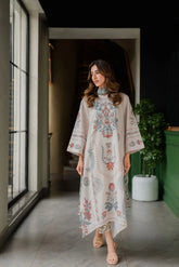 Zariya Royal Asymmetric Kurta Set