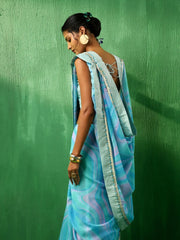 marble design saree