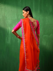 taffeta blouse for saree