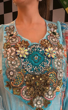 Ambar Embellished Patiala Set