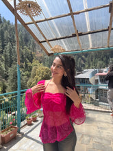 Noor Azzura Asymmetric Y2K Top