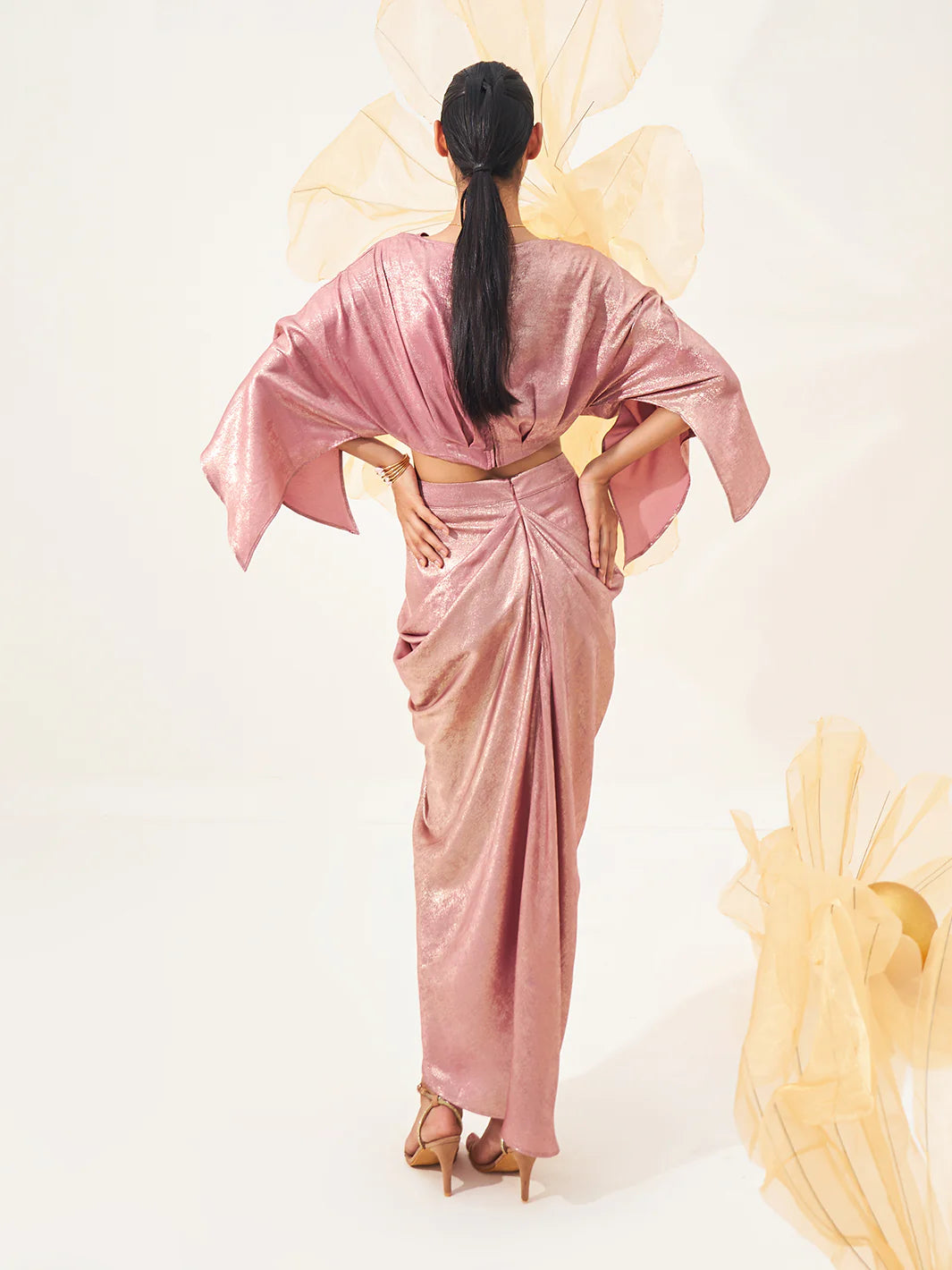 pink festive skirt