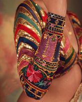 Bebaak Neela Georgette Black Blouse