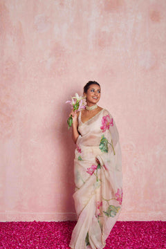 lightweight festive saree
