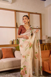 Pure silk saree for women