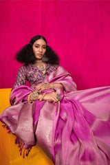 Benaras Bijou Viscose Tissue Saree