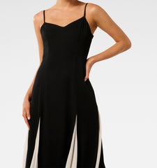 Black maxi dress