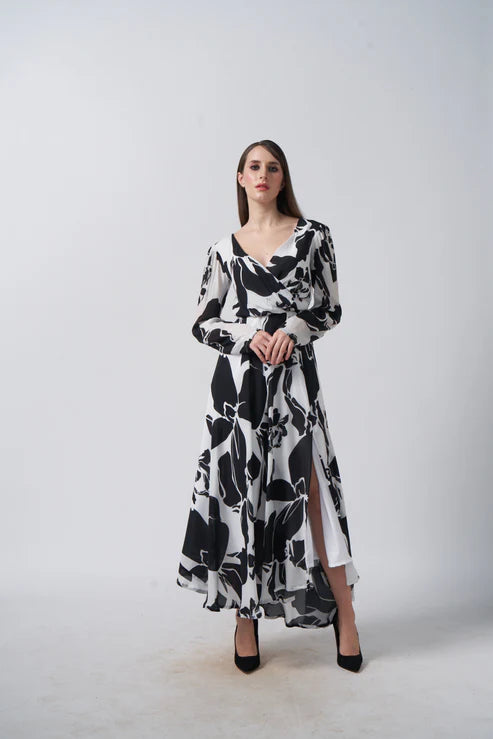 ankle length floral dress