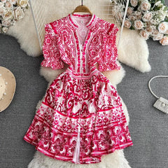 A-line summer dress