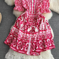 Retro-style dress for women