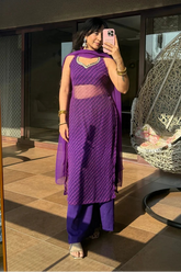 Amethyst Leheriya Suit Set