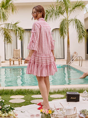 floral cotton summer dress