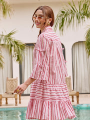 two-tier cotton dress