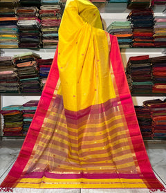 Nayantara Maheshwari Kali Border Buti Saree