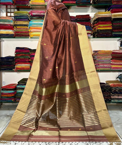Nayantara Maheshwari Kali Border Buti Saree