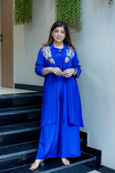 Crepe Elegant Three-Piece Set