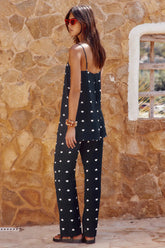 Black Cruz Longline Cami Co-Ord