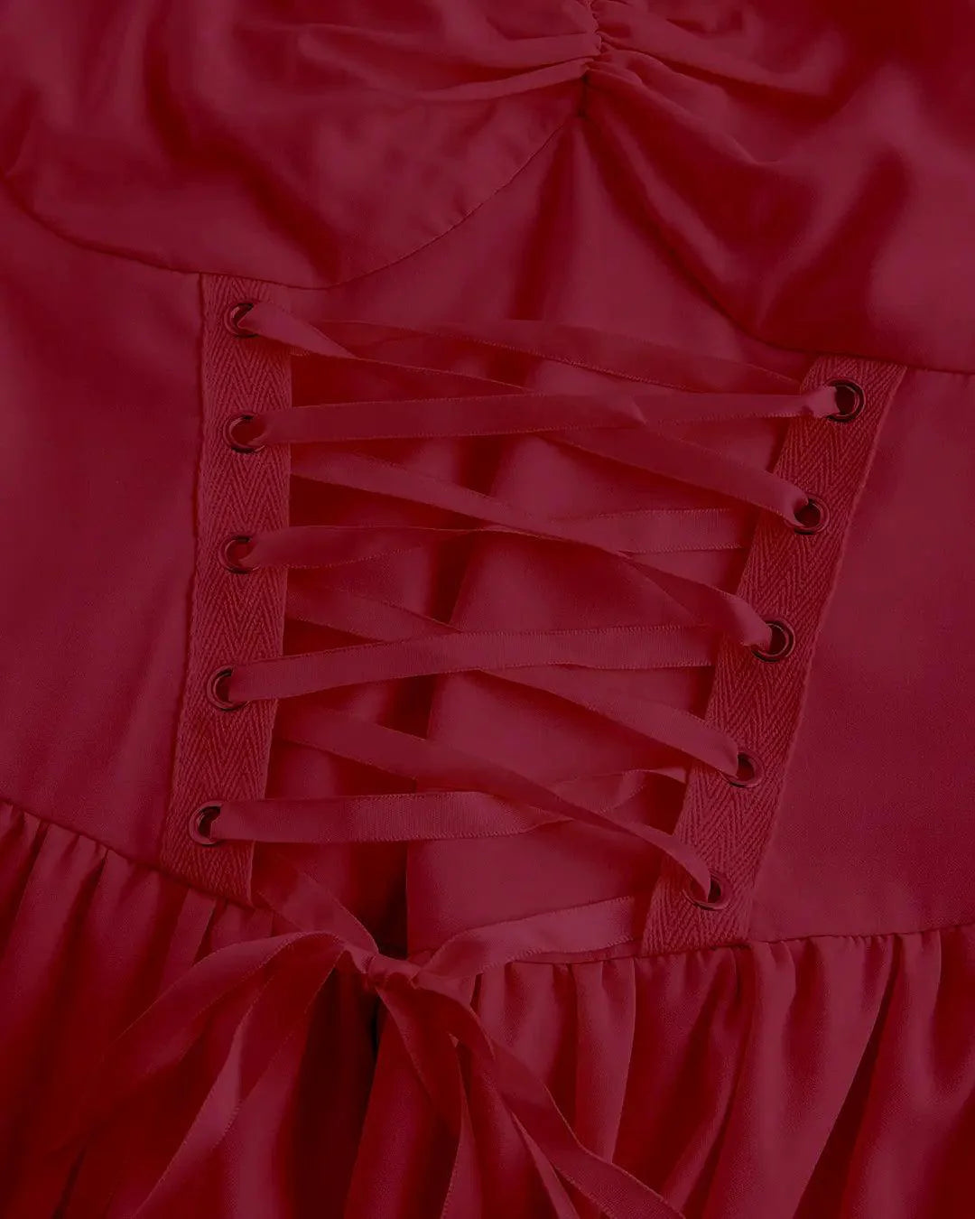 Elegant red dress
