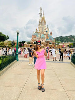Enchanted Blush Castle Mini Dress