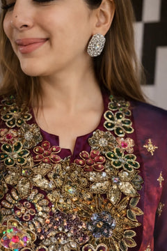 Ambar Embellished Patiala Set